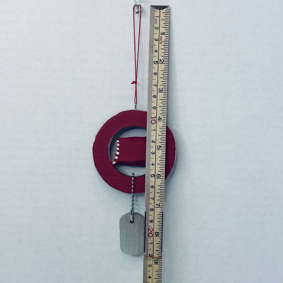 LAND OF THE FREE BECAUSE OF THE BRAVE American Soldier Military Ornament Resin - Picture 5 of 7